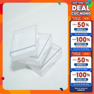 Hộp đựng mi fan sẵn, hộp nhựa hình vuông đựng móng up sẵn siêu đẹp Thiên Di Nail