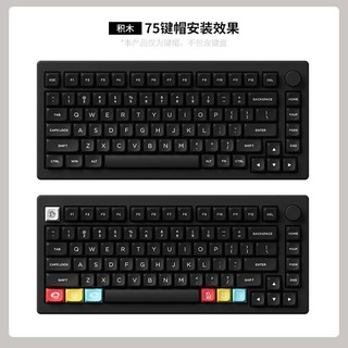 Bộ keycap AKKO WOB (PBT Double-Shot / MDA profile / 282 nút)