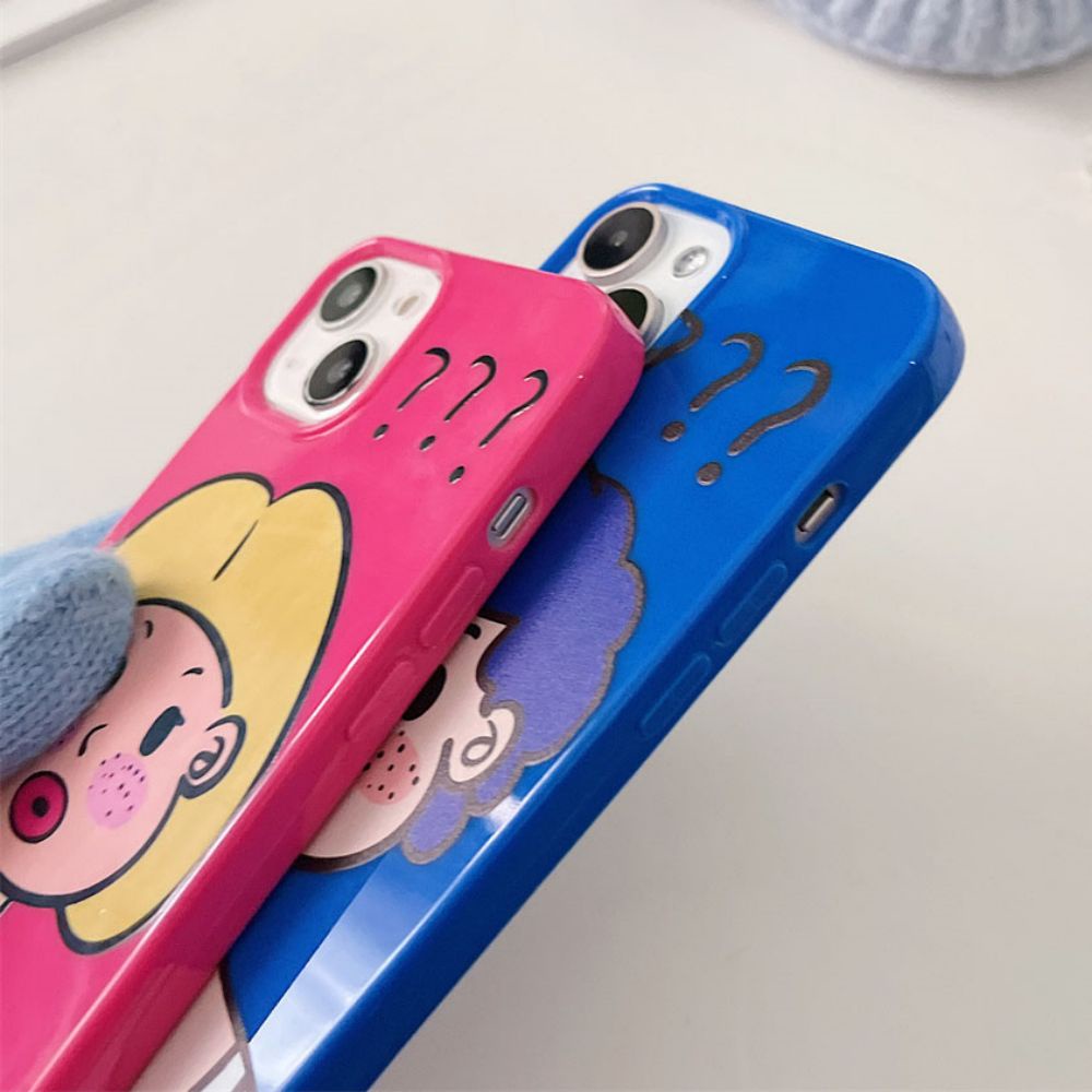 Ốp Điện Thoại TPU Mềm Chống Mồ Hôi Chống Bụi In Hình Cô Gái Hoạt Hình Cho IPhone 14 13 12 11 Pro Max XS XR 8 7 Plus