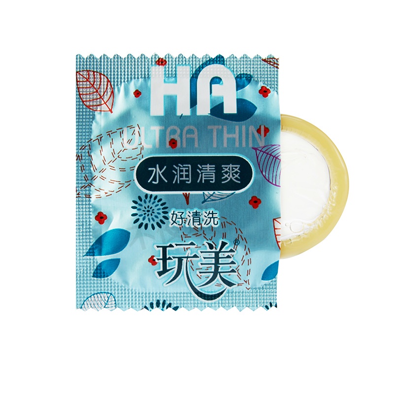 Bao cao su HA Xanh Trung Quốc, bao cao su gia đình, khách sạn siêu mỏng nhiều gel nội địa Trung