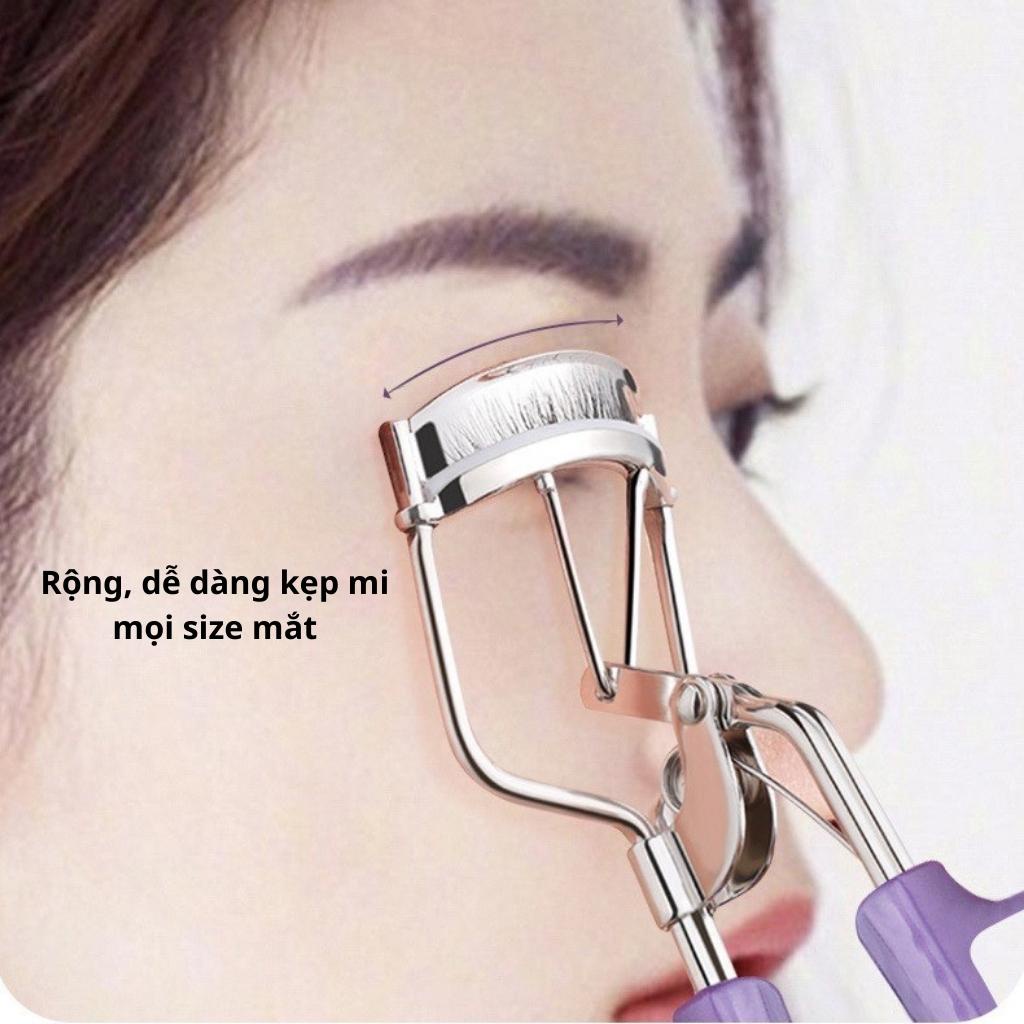 Kẹp Mi, Bấm Mi Cong Nhanh Màu Tím Lameila Eyelash Curler