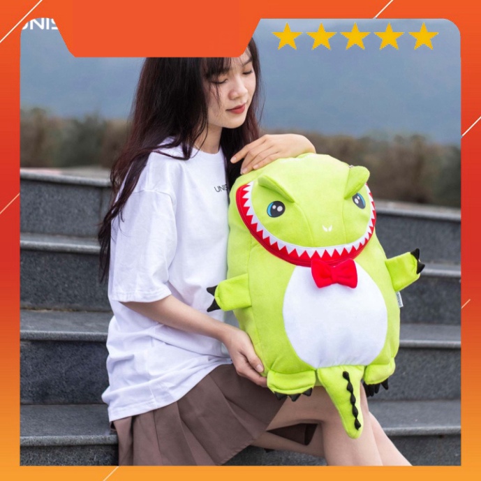 Balo Cá Sấu UNISWAP, mẫu vải nhung mịn 2 lớp chống nước cao cấp - hàng như hình nhiều màu