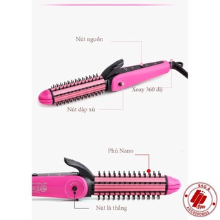 Lược Điện Chải Tóc NOVA Chăm Sóc Tóc Suôn Mượt Tạo Kiểu