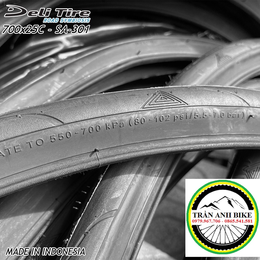 Lốp  xe đạp Deli Tire SA301 700x25C - 1 Chiếc
