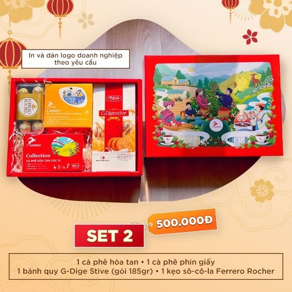Quà Tết doanh nghiệp sang trọng đẳng cấp từ cà phê Việt cao cấp