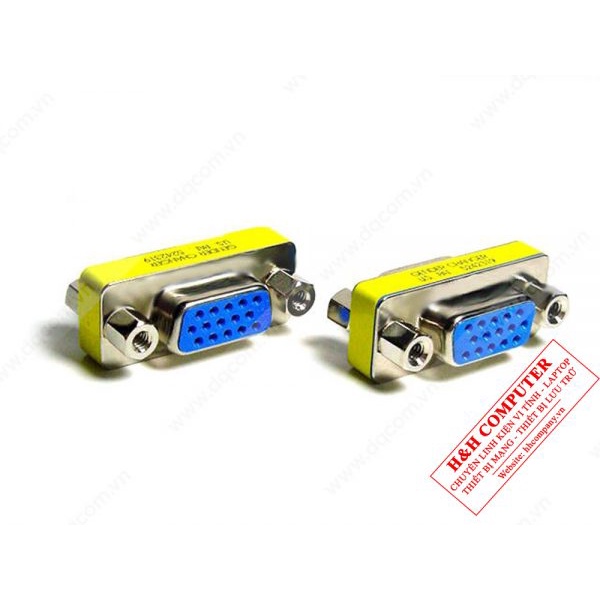Đầu nối cáp VGA DB15 hai đầu cái (Female to Female)