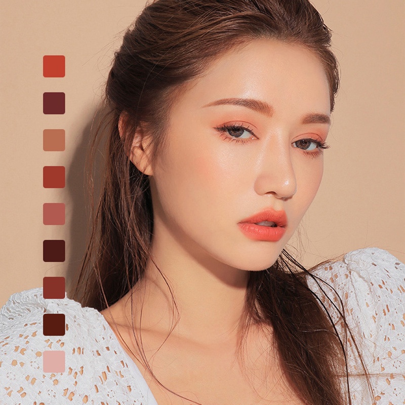 Bảng Phấn Mắt 9 Màu Sắc Tông Lì / Hiệu Ứng Lấp Lánh Dành Cho Người Mới Bắt Đầu JP5