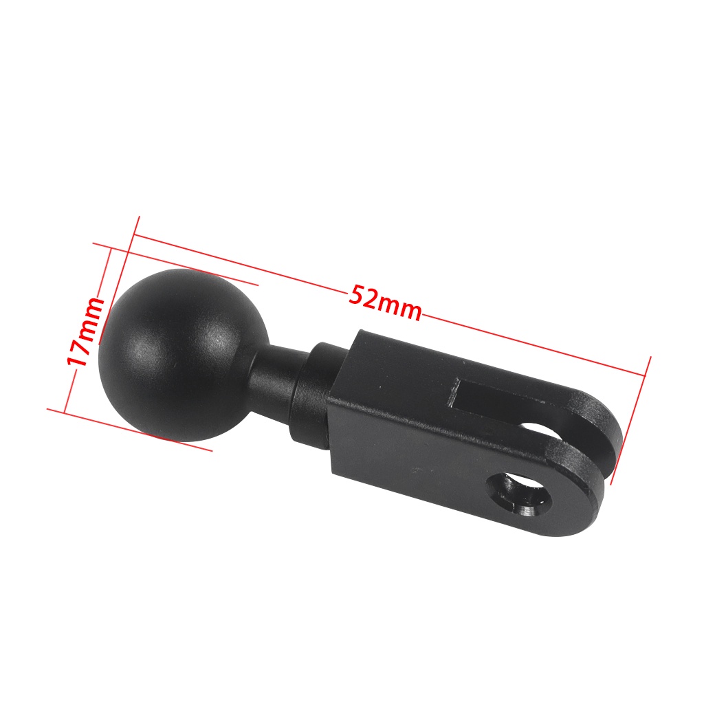 Ngàm Gắn Máy Ảnh Đầu Bi XT-XINTE 17mm Bằng Hợp Kim Nhôm
