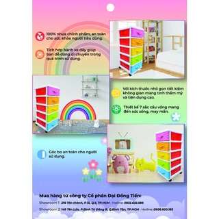TỦ ĐAN 7 SẮC CẦU VỒNG