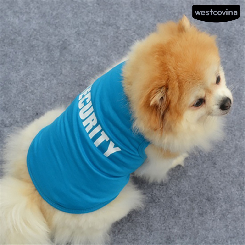 [COD]♘Áo Thun In Chữ Dễ Thương Cho Thú Cưng