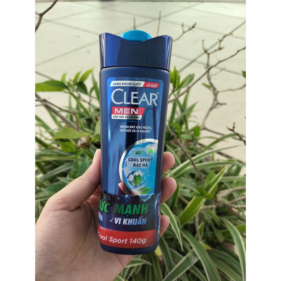 Dầu tắm gội Clear Men/ Dầu Gội sạch gàu Clear 140g