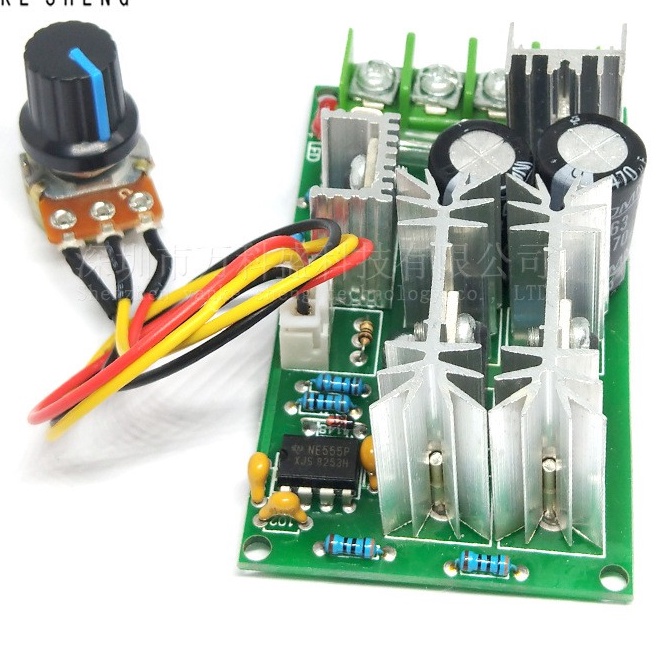 Mô đun điều khiển tốc độ động cơ DC chuyên dụng 10-60V DC 12V 24V 36V 48V PWM 20A