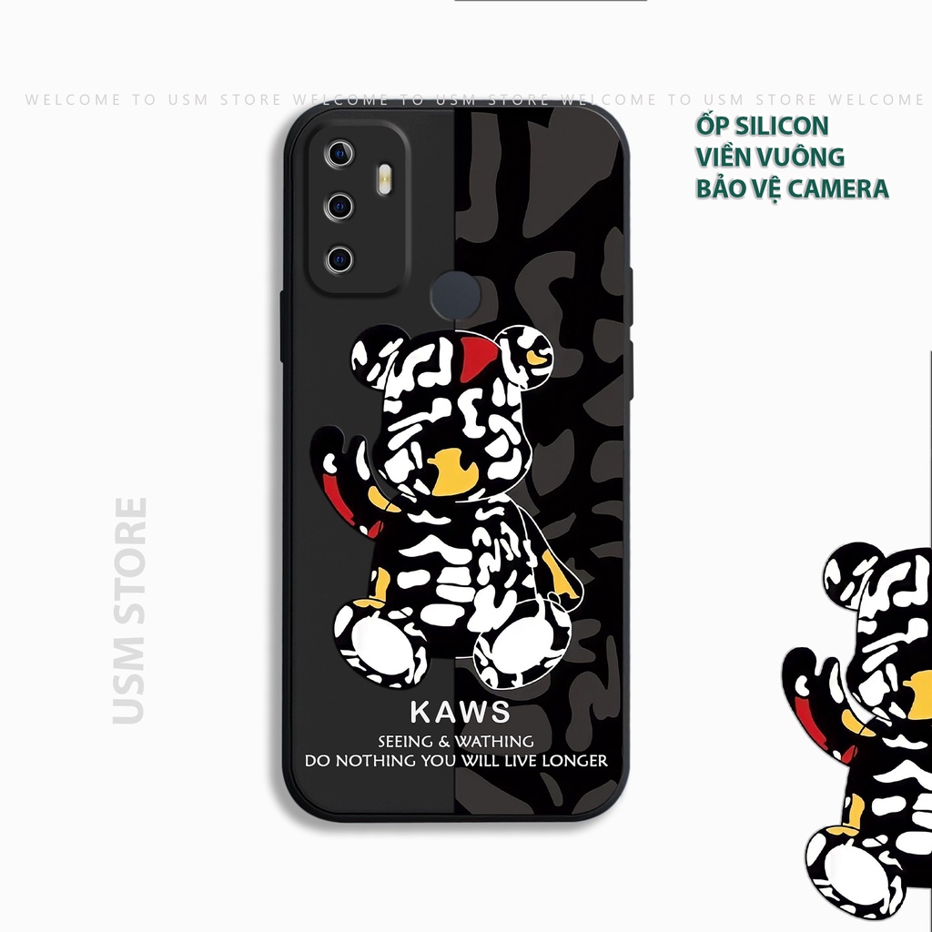 Ốp lưng OPPO F3 LITE / A11S 2021 / A32 / A33 / NEO7 / A37 / NEO 9, viền vuông, bảo vệ camera, chất TPU dẻo, in hình