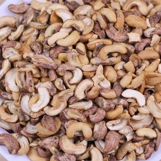 Hạt Điều Rang Muối Túi Zip 500gr (Bể lụa)