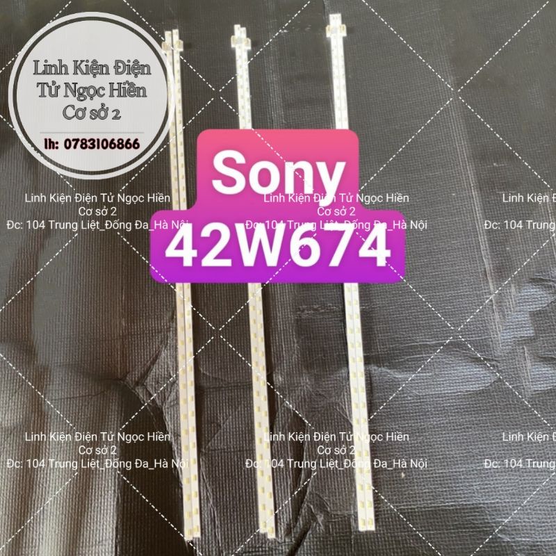 Led Viền Tivi Sony 42w674( 1 Máy 1 Thanh 36 Bóng)