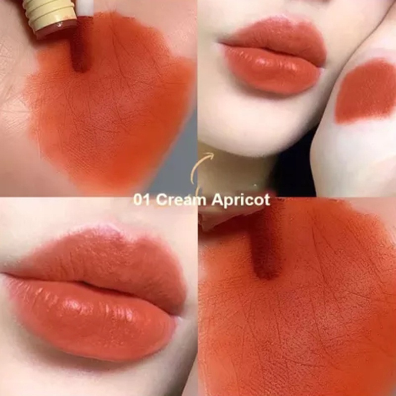 Bộ 5 Son Kem Màu Nhung Lì Lâu Trôi Không Thấm Nước JP5