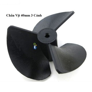 Chân Vịt đường kính 40mm 3 Cánh lỗ trục 1,9mm