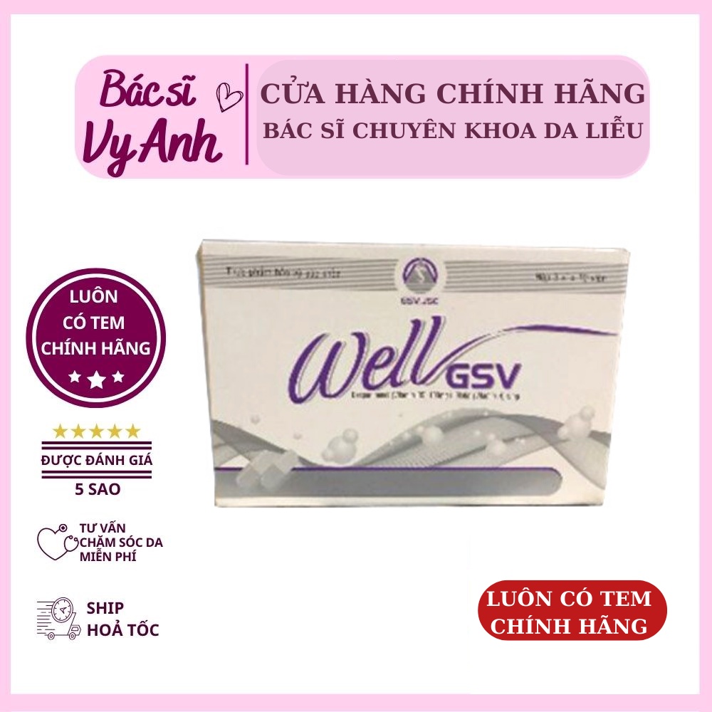 VIÊN UỐNG WELL GSV 30 VIÊN UỐNG GIẢM RỤNG TÓC KÍCH THÍCH MỌC TÓC HIỆU QUẢ