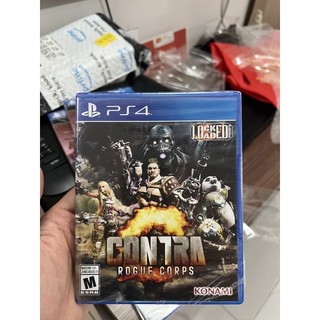 Đĩa chơi game PS4: Contra Rogue Corps
