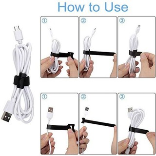 Dây dán velcro dây buộc dây điện