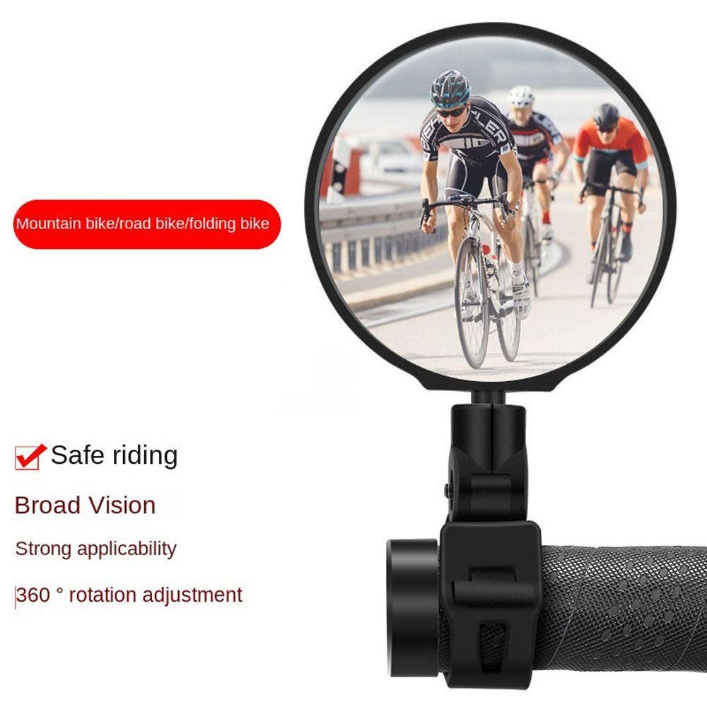 Gương Chiếu Hậu Xoay 360 Độ Có Quai Đeo Cổ Tay Tùy Chỉnh Tiện Dụng Cho Xe Đạp Leo Núi