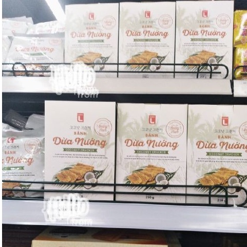 Bánh Dừa Nướng Choice L 250G Hàng Siêu Thị