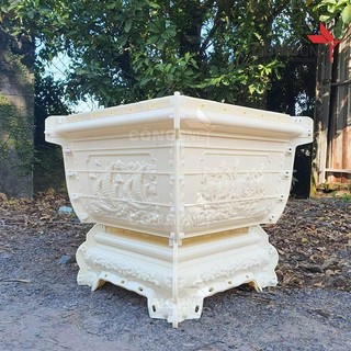 KHUÔN ĐÚC CHẬU ABS VUÔNG 60 KÈM CHÂN ĐÔN KỶ VUÔNG
