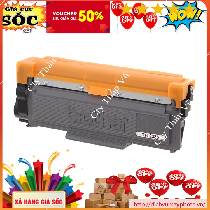 Hộp mực thay thế cho máy in Brother HL-L2300/DRL2305W/L2320D/L2321D mã mực TN-2385 chất lượng INECO