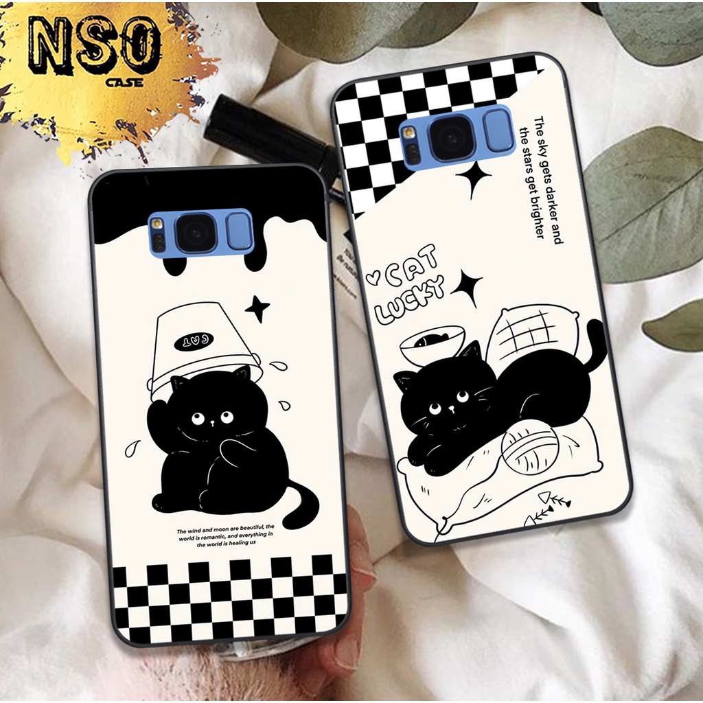 Ốp Samsung S8 - S8 PLUS in hình họa tiết Mèo Cute Đáng Yêu Đẹp Hot Trend 2023
