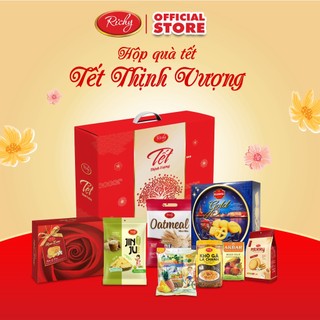  Hộp quà bánh kẹo Tết Richy: TẾT THỊNH VƯỢNG