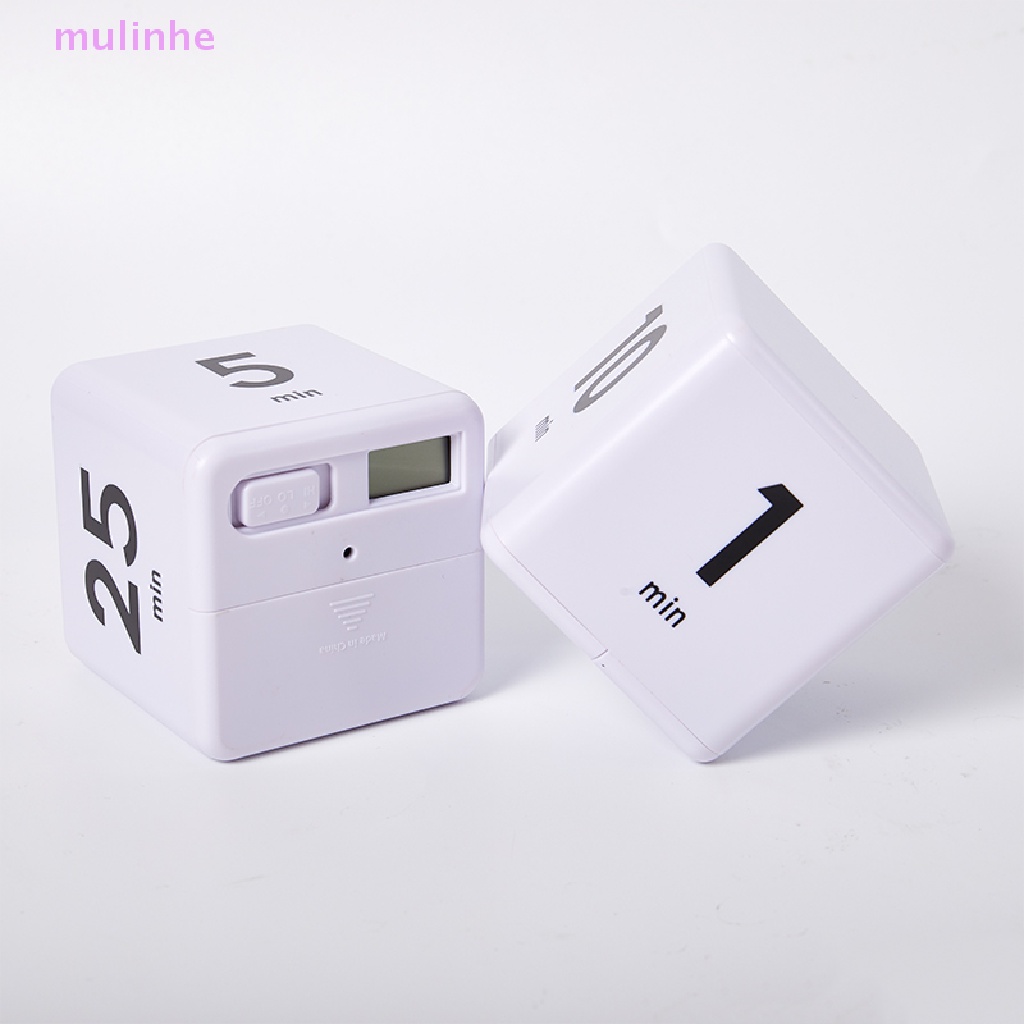 Đồng Hồ Hẹn Giờ Đếm Ngược Thời Gian Hình Khối Lập Phương mulinhe