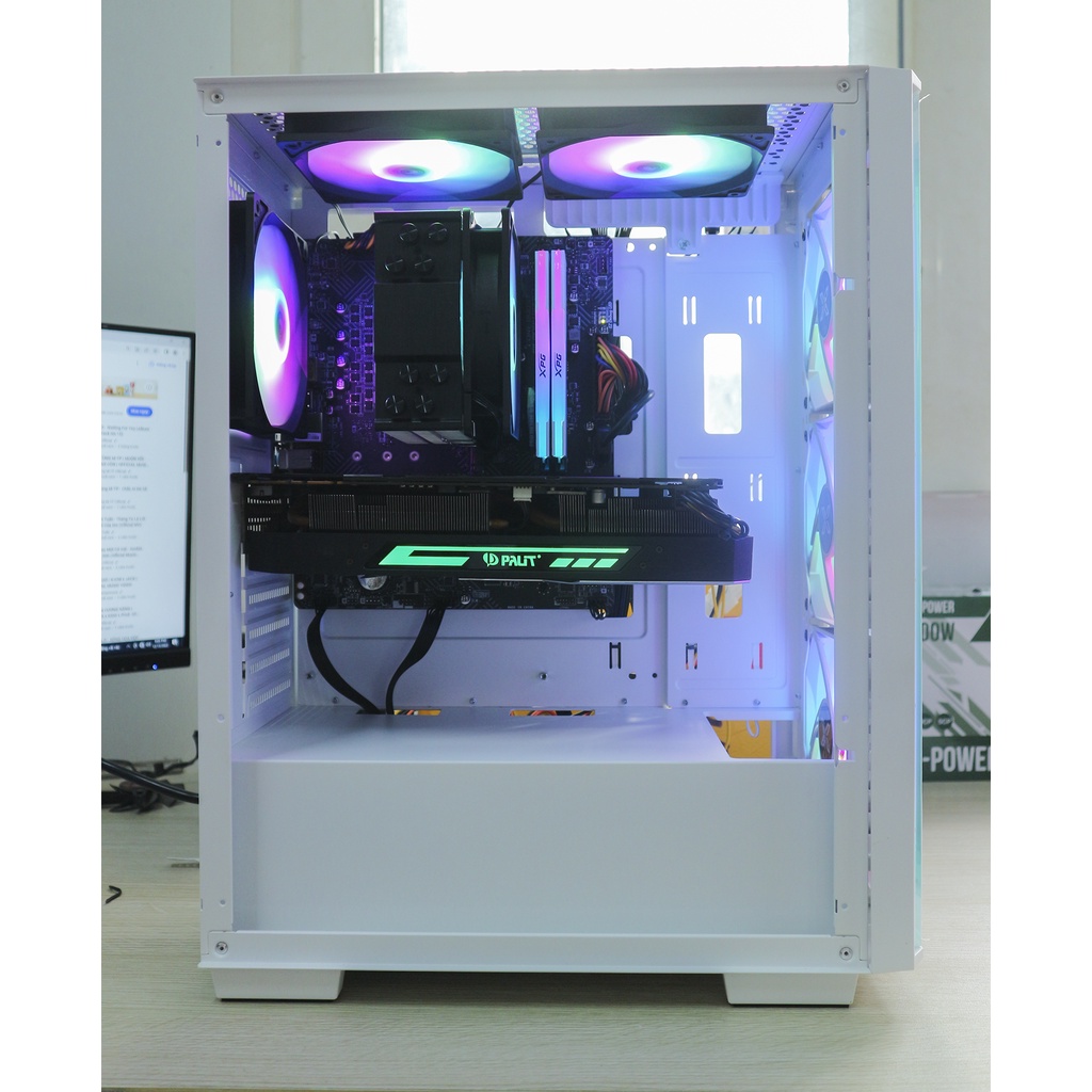 Thùng PC Gaming WK-09 Core I3 10105F, 16GB Ram, VGA GTX 1060/GTX 1070/RX 6600 Mới (BH 3 năm)