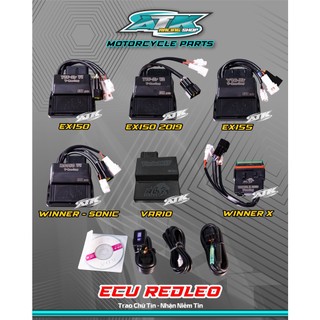 Ecu redleo v racing dành cho xe ex150 ex155 winner v1 sonic winner x satria vario mẫu mới nhất năm 2022