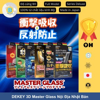 Kính Cường Lực DEKEY 3D Master Glass DELUXE
