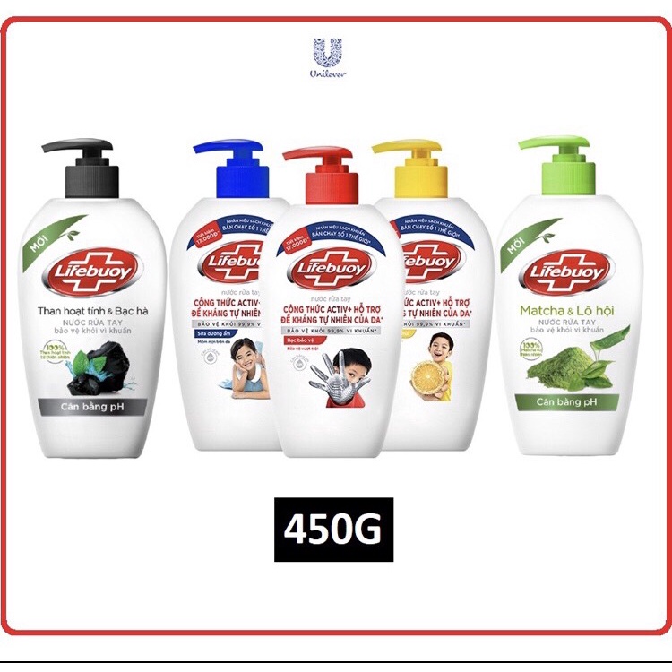 Nước Rửa Tay Sạch Khuẩn 454ml