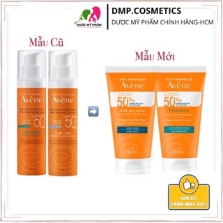 Kem chống nắng dành cho da dầu mụn da nhạy cảm Avene Cleanance Sunscreen - Fluide Fluid SPF50+ 50ml