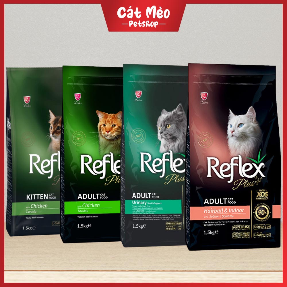 [Hạt Reflex] Thức Ăn Hạt Cao Cấp Cho Mèo Đa Chức Năng