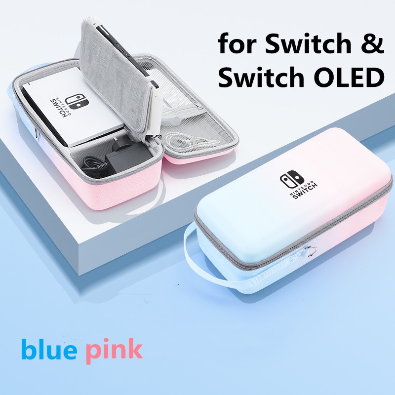 Túi Đựng Bảo Vệ Máy Chơi Game Nintendo Switch & OLED Bằng Chất Liệu PU Cứng Cáp