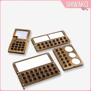 [Shiwaki] Khay Gỗ Đựng Màu Vẽ Du Lịch