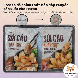 Sủi cảo nhân thịt, nhân tôm Hacao