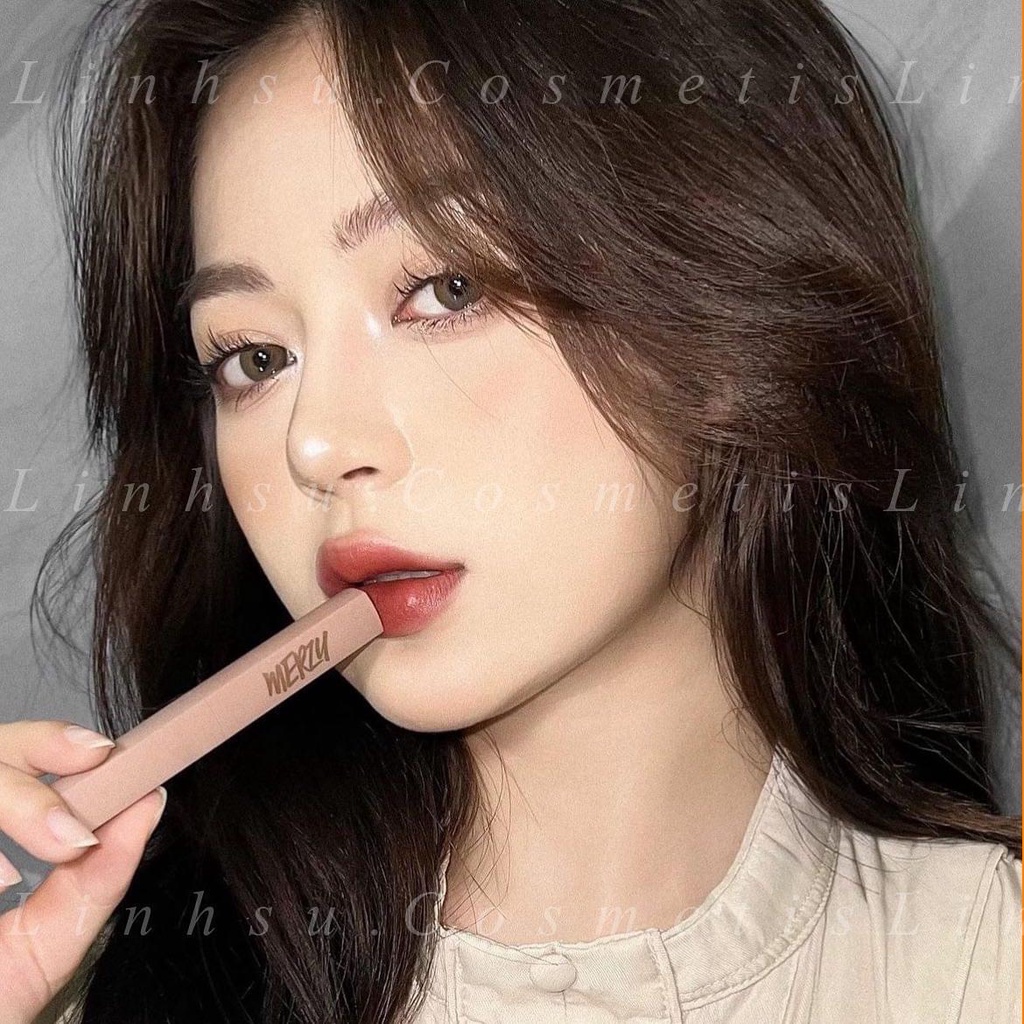 Son Thỏi Lì Merzy Academia Cotton Lipstick New  LS