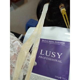 BỘT TẨY TÓC TÍM COLLAGEN LUSY
