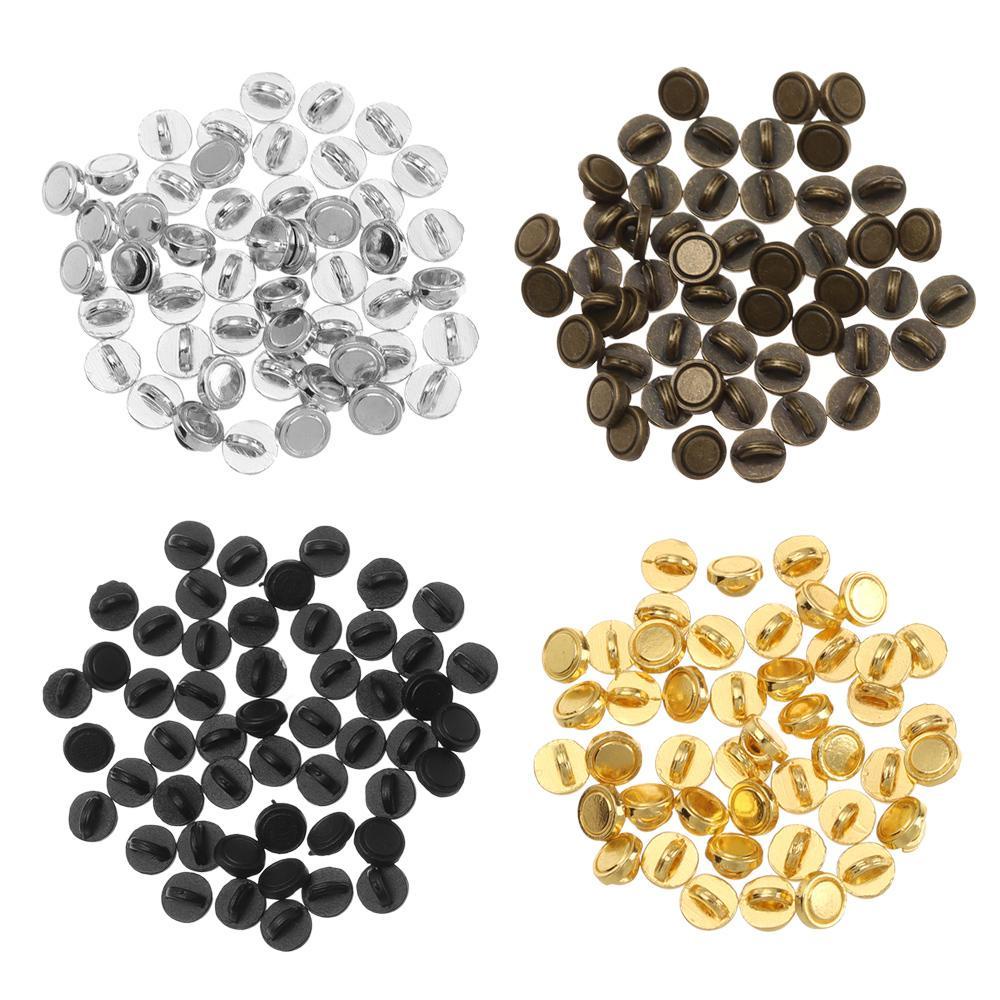 50 Nút Tròn Cầu Vồng 4 Màu Tự Khâu Thắt Lưng