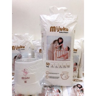 Bỉm MIJUKU xuất Nhật bịch 50 miếng