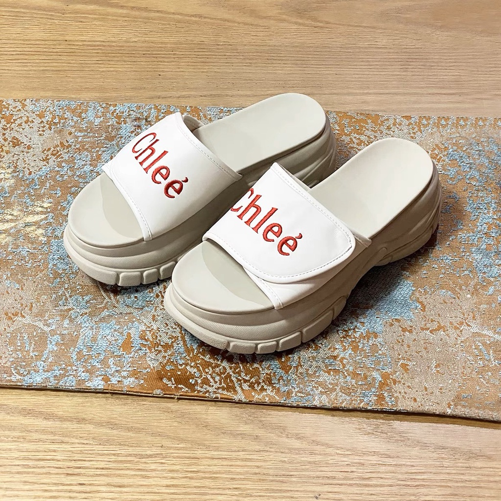 Dép Sandal Chleé phiên bản độn đế tăng chiều cao - Dép Chleé đế dày