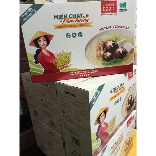 Miến Chay Nấm Hương BT