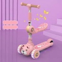 🎉XE TRƯỢT SCOOTER CHO BÉ CÓ ĐÈN VÀ NHẠC DỄ THƯƠNG