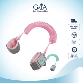 Dây Đai Chống Lạc Cho Bé, Dây Dắt Trẻ Em Đi Dạo Lõi Thép Phản Quang, Có Khóa Dài 2m 2m5