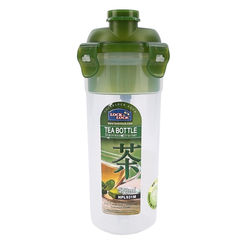Bình nước nhựa lọc trà Lovk&Lock 470ml