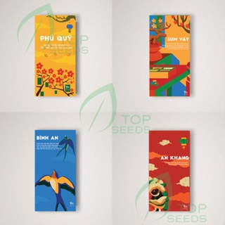 Bao Lì Xì Năm Mới, Phù Hợp Cho Ngày Cưới, Quà Tặng, Mẫu Chất Lượng Cao Tết Tặng Kèm Túi Bóng Kính